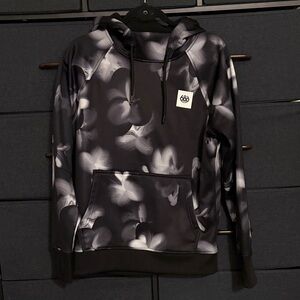 686 Black and Gray Hoodie